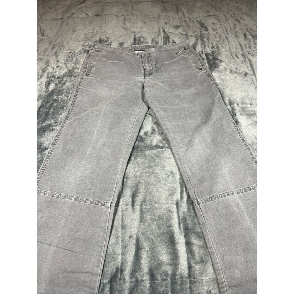vintage Y2K Nike women’s low rise gray flare leg size L